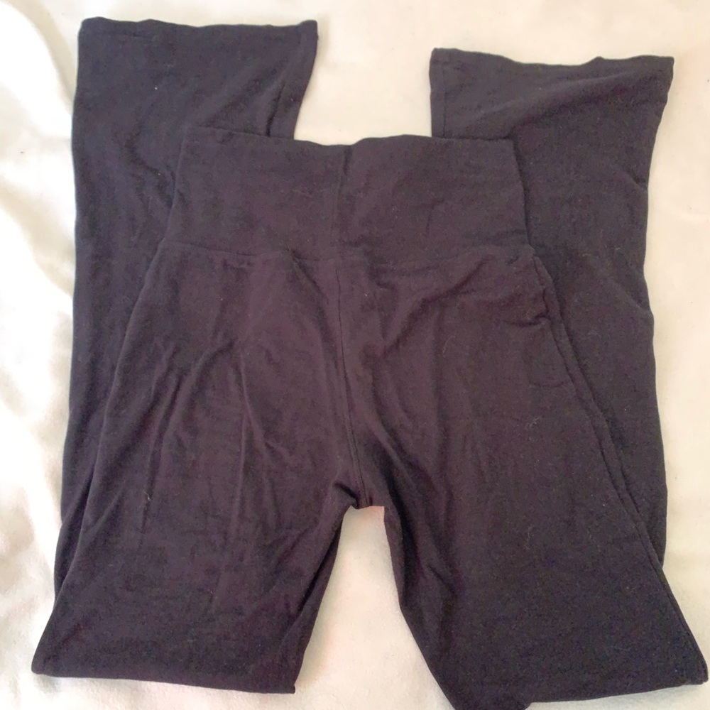y2k flare leggings / tights